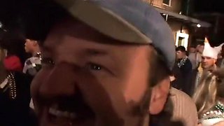 Public Flashing During Mardi Gras