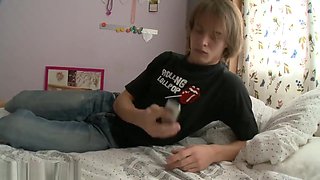 Really amateur video with drunk Russian schoolgirls