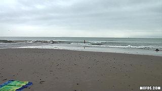 Pervs on Patrol - Jeanie Marie Sulivan Naked on the Beach Why Not Fuck