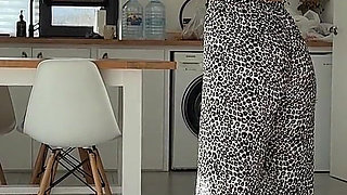 Hot Neighbor in Leggings Gets Fucked Hard