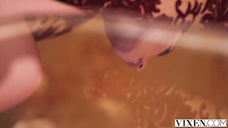 Cunning Eve and Candie at babe action