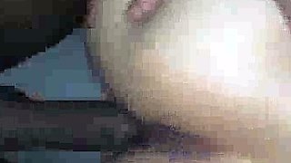 Husband friend bangs hot blonde wife from behind hh