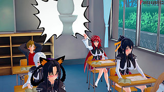 Rias Gremory Get Fucked in the Bathroom - Dxd Ntr Madness Series