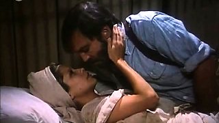 Pia Zadora nude as she lowers herself into a bath and