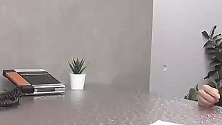 How President Yuka Hirose Uses Her Extremely Erotic Ass to Educate Her Employees -5