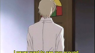 Chained anime cutie fucked as sex slave