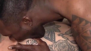 Interracial Fuck Between a Huge Cock and the Amazing Blaze Rager