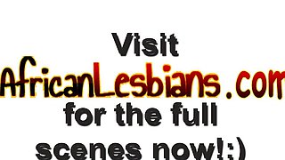 Watch this aggressive and chubby African lesbian breaking