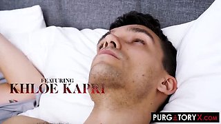 Khloe Kapri Double Penetration Threesome - Blonde Swinger Wife Sharing with Big Cocks