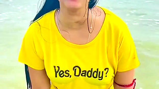 Step hot mom with First-time alone at home